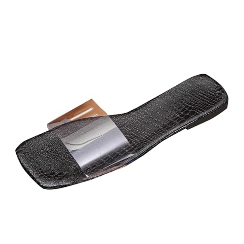 Flach Sadalen Damen Elegant Sommerschuhe Quadratisch Slipper Leicht Hausschlappen Bequeme Sandalette Slip-On Wanderschuhe Offener Zehen Strandsandalen Wasserdichte Pantoletten Weiche Sohle Hausschuhe Flach Sadalen Damen Elegant Sommerschuhe Quadratisch Slipper Leicht Hausschlappen Bequeme Sandalette Slip-On Wanderschuhe Offener Zehen Strandsandalen Wasserdichte Pantoletten Weiche Sohle Hausschuhe von Generisch
