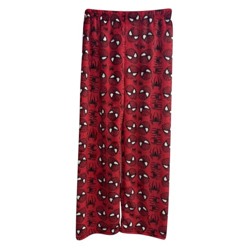 Flanell Pyjamahose Damen Lang Schlafanzughose Flauschig Schlafhose Pyjama Hose Schlafanzug Flauschige Kuschelhose Plüsch PJ Pants Lounge Wear Winter Fleece Loungehose Teenager Mädchen Geschenke von Generisch