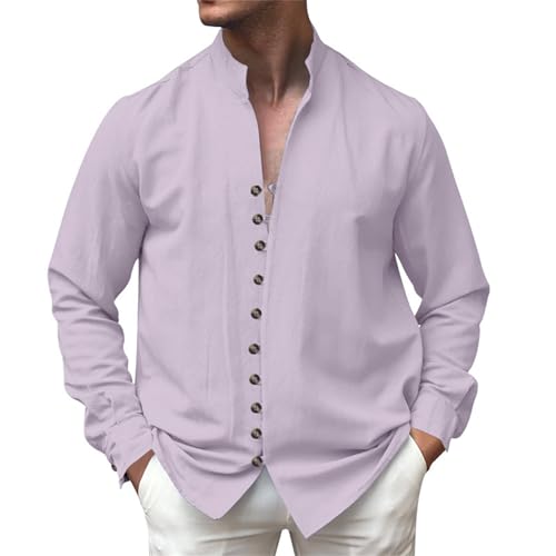 Flanellhemd Herren Kariert Flanellhemden Langarm Casual Button Down Freizeithemd Mit Brusttasche Weisse Hemden Unterziehshirt Herren Langarm Schwarz Baumwolle Hemd HerrenSport Langarmshirt Herren von Generisch