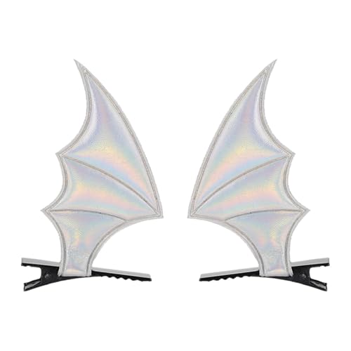 Fledermausflügel-Clips, 2 Stück Haarspangen Cosplay, Goth-Accessoires, Haarspange für Frauen und Mädchen, für Party Cosplay Requisiten von Generisch