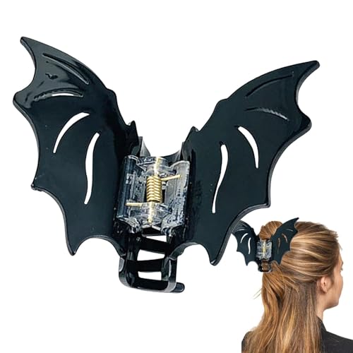 Fledermaushaarklammern | Haarklaue | Halloween Batt Haiir Clips für Frauen & Mädchen | Battkostümzubehör | Gothic Haiir Accessoires | Horrorklaue für Party, Cosplay, Dress Up von Generisch