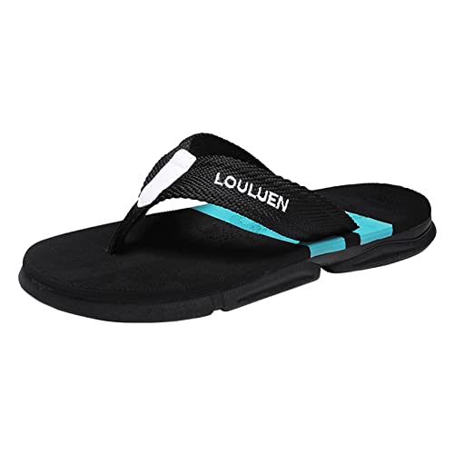 Flipflop Badelatschen Hausschuhe Pantoletten Männer Casual Hausschuhe Strand Flip Flops Outdoor Fashion Sandalen Schuhe Damen Herren Zehentrenner Sommer Flip Flops von Generisch