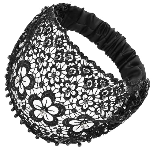 Floral Lace Headband - Pearl Lace Head Hoop, Stylish Hair Turban for Yoga, , Sport, Active Lifestyles | Fashion Knotted Head Bands Elegant and Comfortable Hair Accessories for Women Girls Every Floral Lace Headband - Pearl Lace Head Hoop, Stylish Hair Turban for Yoga, , Sport, Active Lifestyles | Fashion Knotted Head Bands Elegant and Comfortable Hair Accessories for Women Girls Every von Generisch