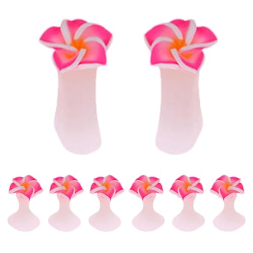 Flower Toe Separators - Flower Toe Separators For Nail Varnish | Reusable Toes Divider | Soft Toe Separator For Nail Polish | Silicone Toe Spacers For Nail Saloons Women Girlfriend Wife von Generisch