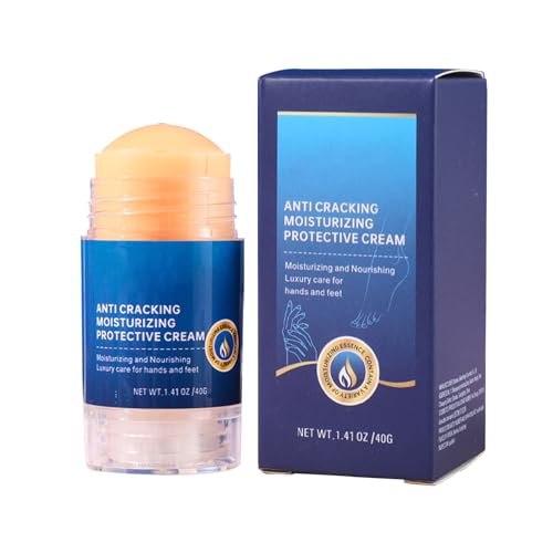 Foot Cream Cracks Heel Repair Cream, 40ml Rissige Ferse Reparatur Creme, Hornhautentferner Füße, Anti-Riss Ferse Balsam, Handcreme Schnelles Absorption, Reparatur Pflege Feuchtigkeitscreme Roller Foot Cream Cracks Heel Repair Cream, 40ml Rissige Ferse Reparatur Creme, Hornhautentferner Füße, Anti-Riss Ferse Balsam, Handcreme Schnelles Absorption, Reparatur Pflege Feuchtigkeitscreme Roller von Generisch