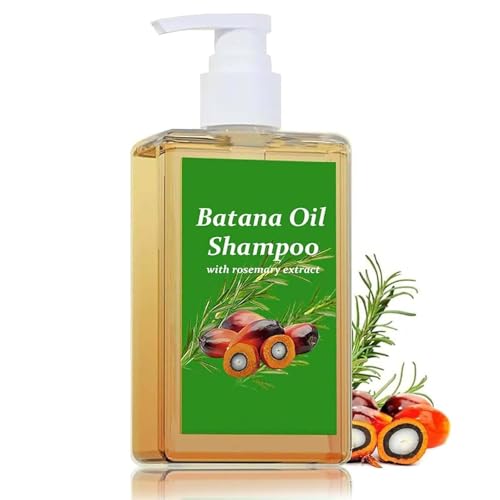 For Batana Oil Shampoo, Batanas Shampoo mit Rosemary Extrakt,Natürliches Kaltgepresstes Batanaöl für dünner werdendes Haar für Frauen & Männer Haarausfall,Haarverdichtung für Haarpflege (1PC, 100ml) von Generisch