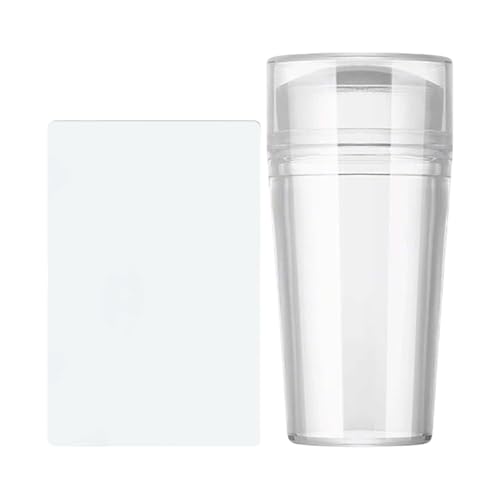 Französischer Spitzen-Nagelstempel - Klarsicht-Silikon Stempel-Set Für Nagelkunst - Maniküre Zubehör Für Nagelstempelkunst Zu Hause Und Unterwegs von Generisch