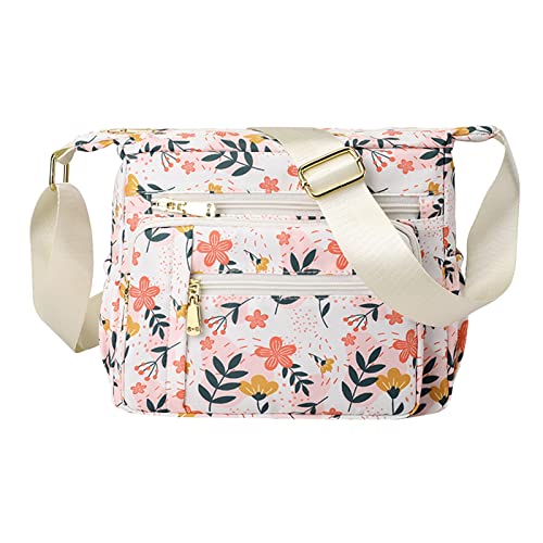 Frauen Schulter Handtasche Geräumig Mehrere Für Damen Umhängetasche Top Satchel Umhängetaschen Damen (F, One Size) von Generisch