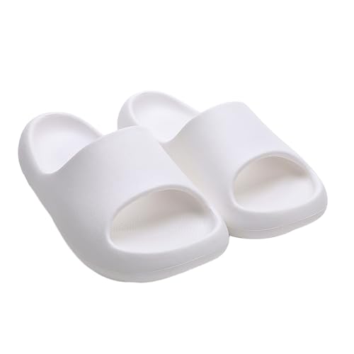 Frauen Und Männer Casual Licht Offene Zehe Hausschuhe - Pantoffeln Herren Sommer Draußen Leicht Heim Hausschuhe Hausschlappen Lässige Shower Shoes Peeptoe Sandalette Peeptoe Sandalette von Generisch