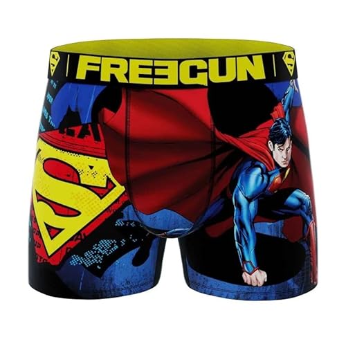 Freegun Herren-Boxershorts DC Comics Superman DC25 Big – Bequeme und witzige Unterwäsche mit dem kultigsten Superhelden-Design von Generisch