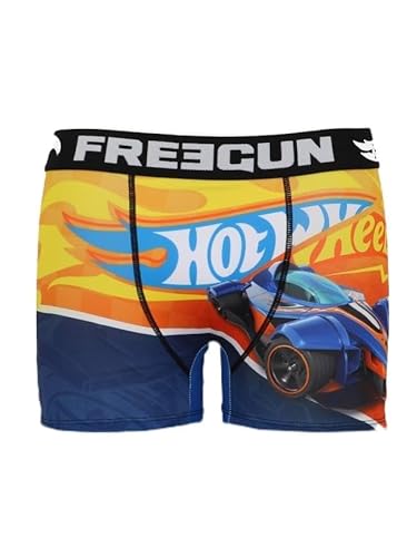 Freegun Herren Boxershorts HOT Wheels RAC HTW2 – Lustige, Bequeme und farbenfrohe Unterwäsche mit Sportwagen-Design von Generisch
