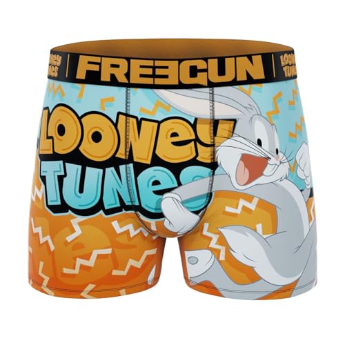 Freegun Herren-Boxershorts Looney Tunes Bugs Bunny LOO12 – Lustige, Bequeme und originelle Unterwäsche mit animiertem Design von Generisch