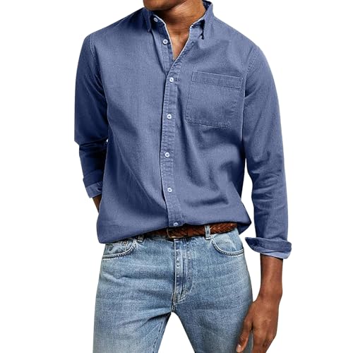 Freizeithemd Herren Langarm Comfort Fit Mit Großen Taschen Arbeithemd Atmungsaktiv Bequeme Sommerhemd Größen Lockere Freizeitshirt Revers Button Down Trekkinghemd Einfarbig Leicht Outdoorhemd Freizeithemd Herren Langarm Comfort Fit Mit Großen Taschen Arbeithemd Atmungsaktiv Bequeme Sommerhemd Größen Lockere Freizeitshirt Revers Button Down Trekkinghemd Einfarbig Leicht Outdoorhemd von Generisch