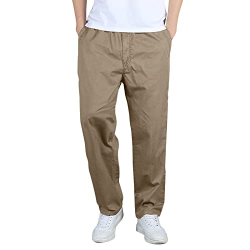 Freizeithose Herren Lang Und Leicht Dünn Arbeitshose Herren Lang Baumwolle Loungehose Basic Zunfthose Gerade Trekkinghose Loose Sporthose Mit Zugband Taschen Jogginghose Outdoorhose Modischer Trousers Freizeithose Herren Lang Und Leicht Dünn Arbeitshose Herren Lang Baumwolle Loungehose Basic Zunfthose Gerade Trekkinghose Loose Sporthose Mit Zugband Taschen Jogginghose Outdoorhose Modischer Trousers von Generisch