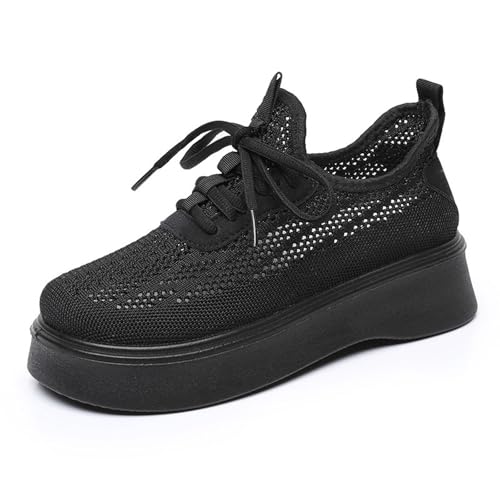 Freizeitschuhe Damen Flach Modische Turnschuhe Atmungsaktive Halbschuhe Tennis Klassische Sneaker Walking Fitness Slip on Sportschuhe Sport Sneakers Freizeitschuhe Freizeitschuhe Damen Flach Modische Turnschuhe Atmungsaktive Halbschuhe Tennis Klassische Sneaker Walking Fitness Slip on Sportschuhe Sport Sneakers Freizeitschuhe von Generisch