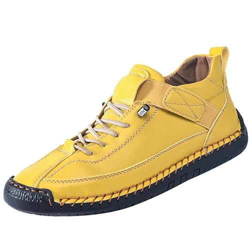 Freizeitschuhe Damen Grün Sneaker Fahr Freizeit Schuhe Outdoor Lederschuhe Funky Sommerschuhe Basic Walkingschuhe Schlupfschuhe Große Größe Schnürschuhe Flache Outdoorschuhe Weit Zehenschuhe von Generisch
