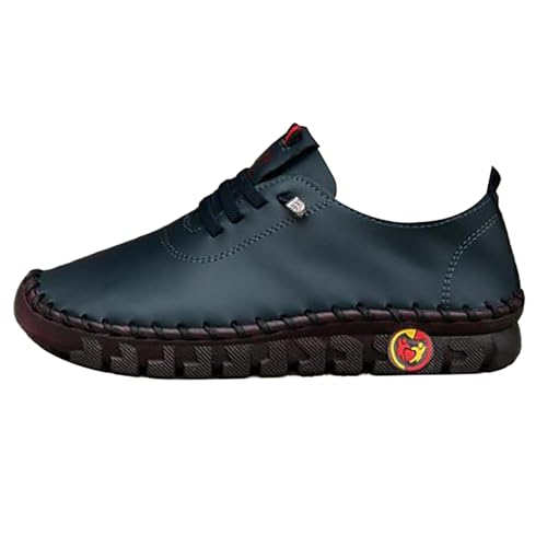 Freizeitschuhe Damen Leder Lederschuhe Damen Lila Rosa Wanderschuhe Leicht Schlupfschuhe Elegant Schlupfschuhe Freizeit Laufschuhe Japanisch Walkingschuhe Mit Schnürsenkel Komfortschuhe von Generisch