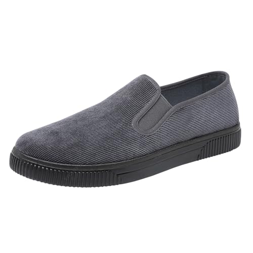 Freizeitschuhe Herren Slip On Turnschuhe Herren Sommerschuhe Trainingsschuhe Walkingschuhe Sportschuhe Laufschuhe Orthopädische Schuhe Trekkingschuhe Wanderschuhe Bequeme Leichte Atmungsaktiv von Generisch
