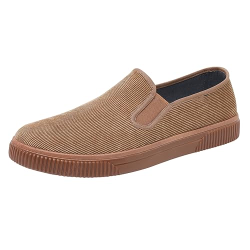 Freizeitschuhe Herren Slip On Turnschuhe Herren Sommerschuhe Trainingsschuhe Walkingschuhe Sportschuhe Laufschuhe Orthopädische Schuhe Trekkingschuhe Wanderschuhe Bequeme Leichte Atmungsaktiv von Generisch