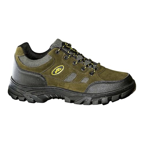 Freizeitschuhe Herren Sneaker, Wanderschuhe Herren Sommer Wasserdicht Wanderhalbschuhe Bequeme Leichte Atmungsaktive Lässige Monkstrap Schuhe Schnürer Trekking-& Wanderstiefel Straßenlaufschuhe von Generisch