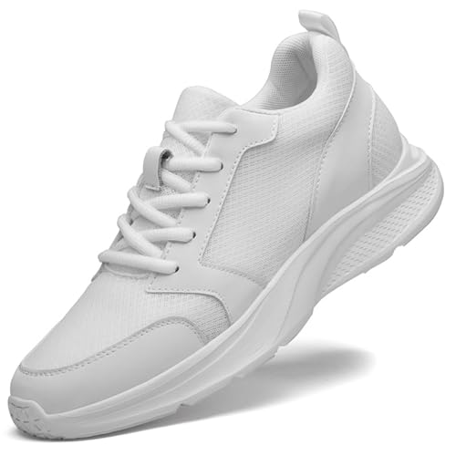 Freizeitschuhe Herren Sneaker Sportschuhe Running Tennis Schuhe Freizeit Straßenlaufschuhe Sportlicher Sneaker Mit Memory Foam Trainingsschuhe Schnürsenkel Ohne Binden Sportschuhe von Generisch