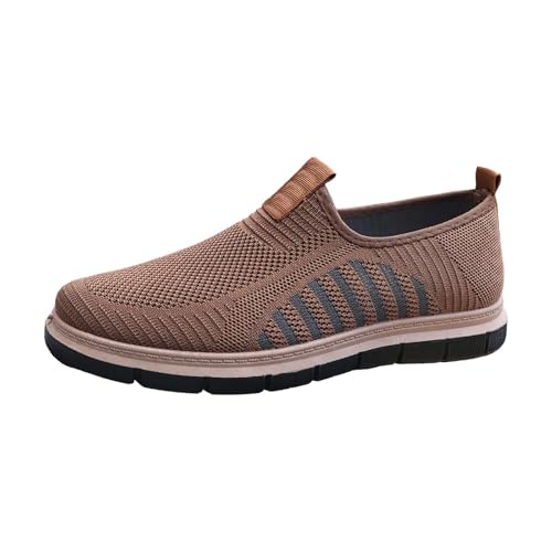 Freizeitschuhe Herren Sportlich, Herrenschuhe Sneaker Wasserdicht Breite Füße Jogging Schuhe Weichen Bequeme Barfußschuhe Slip On Walkingschuhe Casual Leicht Schlupfschuhe Cushion Tennisschuhe 1 von Generisch