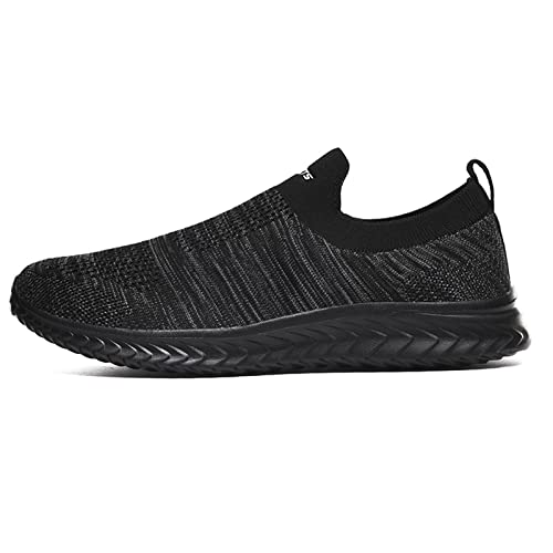 Freizeitschuhe Herren Sportlich - Snealer Herren Leicht Flache Sohle Sportschuhe Fashion Sommerschuhe Stoff Weich Joggingschuhe Atmungsaktiv Walking Schuhe Leichte Bequeme Trainers Straßenlaufschuhe von Generisch