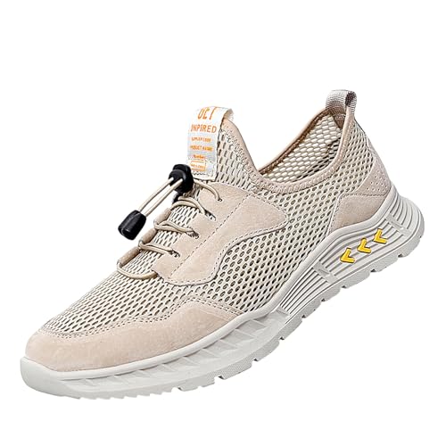 Freizeitschuhe Herren Turnschuhe Atmungsaktiv Netz Fitnessschuhe Hollow Out Sportschuhe Walkingschuhe Bequeme Tennisschuhe Leichtgewichts Wanderschuhe Trekkingschuhe rutschfest Joggingschuhe von Generisch