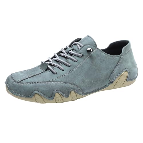 Freizeitschuhe Herren Wanderschuhe Herren Leichtgewichts Orthopädische rutschfest Walkingschuhe Bequeme Barfußschuhe Verschleißfest Trekkingschuhe Flache Pumps Schuhe Große Größe Schlupfschuhe von Generisch