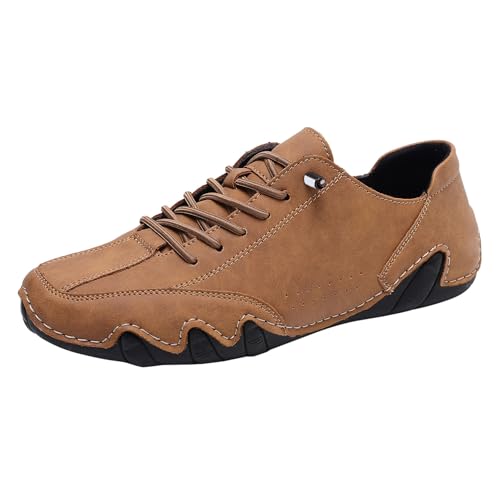 Freizeitschuhe Herren Wanderschuhe Herren Leichtgewichts Orthopädische rutschfest Walkingschuhe Bequeme Barfußschuhe Verschleißfest Trekkingschuhe Flache Pumps Schuhe Große Größe Schlupfschuhe von Generisch