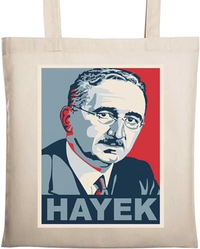 Friedrich Hayek Österreichischer Ökonomist Pop Art Poster, natürliche ökologische Baumwolle, Tragetasche, Beige Friedrich Hayek Österreichischer Ökonomist Pop Art Poster, natürliche ökologische Baumwolle, Tragetasche, Beige von Generisch