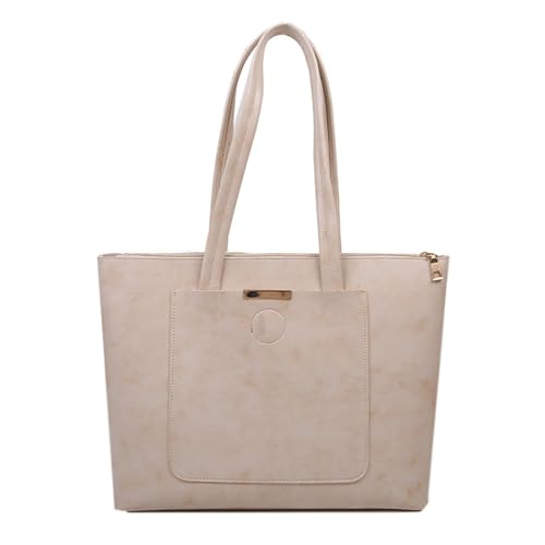 Frosted Large Capacity Leisure Bag Totebag Lazy Tote Bags. Fashion Personality Underarm Bags Retro Simple Shoulder Bag For Women Herren Sporthose Kurz Mit Taschen von Generisch