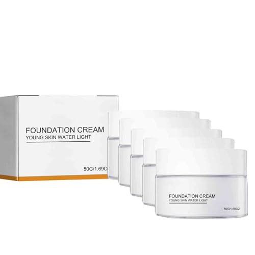 Full Cover Concealer 5 Stück CC Cream Changing Foundation Abdeckstift Gesicht Make Up Foundation Feuchtigkeitsspendende für Alle Haut Concealer Dunkle Augenringe Kaschieren Narben Feine Linien Flecken von Generisch