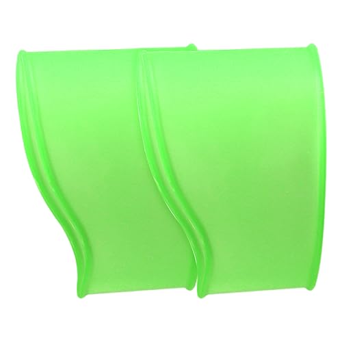 Fußball-Spitzenschutz, 1 Paar Silikon-Spitzenschutz-Stollen, langlebige rutschfeste Gummibänder, Stollen, Kinder-Fußballzubehör, Spitzenabdeckungen für Fußball-Stollen, grün, Refer to description von Generisch