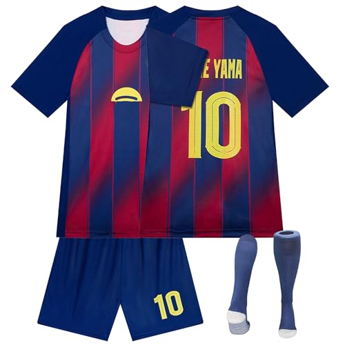 Fußball Trikot Anzug Kinder/Jungen/Herren/Mädchen Fußballtrikot Set, Football Kit Halloween,Weihnachten Geschenk von Generisch
