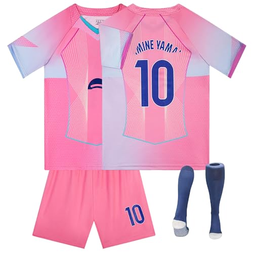 Fußball Trikot Anzug Kinder/Jungen/Herren/Mädchen Fußballtrikot Set, Football Kit Halloween,Weihnachten Geschenk von Generisch