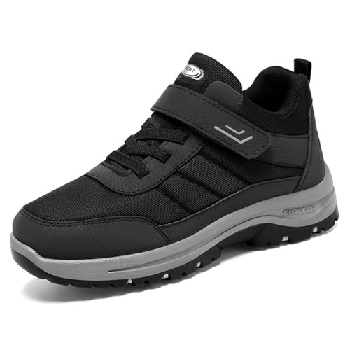 Fußballschuhe Herren High Top Spike Flach rutschfest Barfußschuhe Schuhe Herren Chunky Weiche Sohle Freizeitschuhe Leicht Walkingschuhe Fussballschuhe Kunstrasen Jugendliche von Generisch