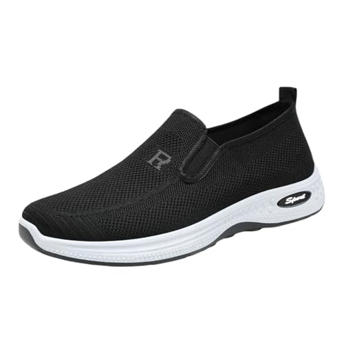 Fußballschuhe Herren High Top Spike Ohne Schnürung Wanderschuhe Outdoor Laufen Sportschuhe Leicht Walkingschuhe Ohne Schnürung Wanderschuhe Atmungsaktive Sport Fußball Wasserdichter Schmerzlindernder von Generisch