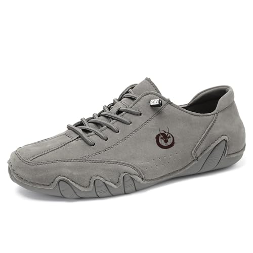 Fußballschuhe Herren High Top Spike Schuhe Herren Chunky Weite Breit Trekkingschuhe Flach rutschfest Barfußschuhe Sportlich StraßEnlaufschuhe Elegant Halbschuhe Ergonomischer von Generisch