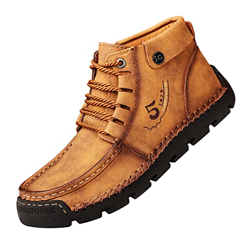 Fußballschuhe Herren Professionelle Bequeme Atmungsaktive Trekkingschuhe Plateau Casual Mesh Walking Sneakers Sportlich StraßEnlaufschuhe Elegant Halbschuhe Ergonomischer von Generisch