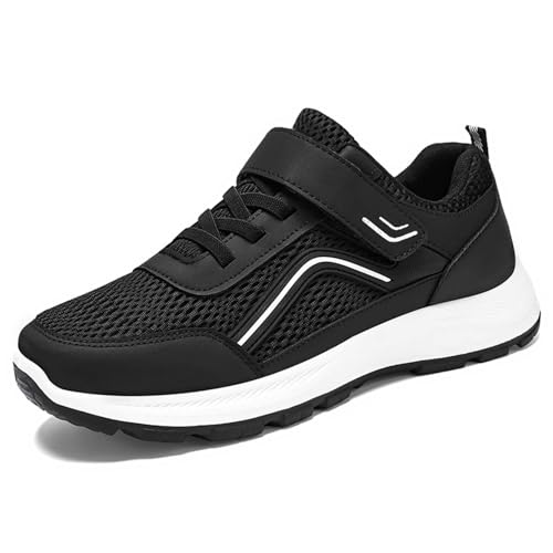 Fußballschuhe Herren Professionelle Flach rutschfest Barfußschuhe Schuhe Herren Chunky Elegant Halbschuhe Breite Füße Arbeitsschuhe Sportlich StraßEnlaufschuhe Wasserdichter Schmerzlindernder von Generisch