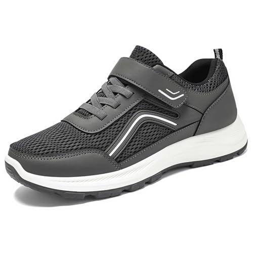 Fußballschuhe Herren Professionelle Flach rutschfest Barfußschuhe Schuhe Herren Chunky Elegant Halbschuhe Breite Füße Arbeitsschuhe Sportlich StraßEnlaufschuhe Wasserdichter Schmerzlindernder von Generisch