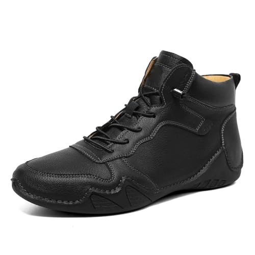 Fußballschuhe Herren Professionelle Flach rutschfest Barfußschuhe Unsichtbare Heben Höhere Shoes Verschleißfest Schuhsohlen Weite Breit Trekkingschuhe rutschfest Sportschuhe Ergonomischer von Generisch
