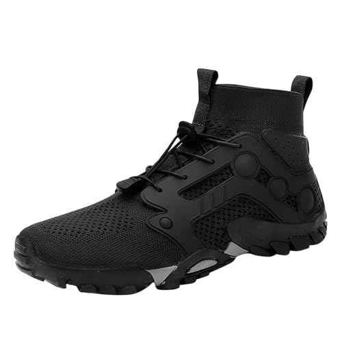 Fußballschuhe Herren Professionelle Weite Breit Trekkingschuhe Leicht Walkingschuhe Elegant Halbschuhe Outdoor Sport Football Schuhe Outdoor Laufen Sportschuhe Wasserdichter Schmerzlindernder von Generisch