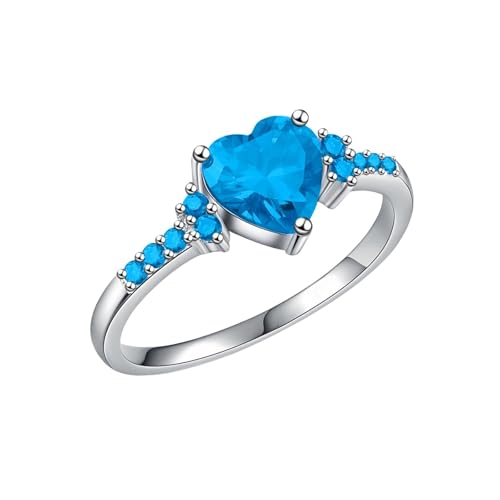 Fußmatte Der Ringe Geometric Zircon Ring And Simple Design Shining Jewelry That Highlights Modern Style And Charm Perfect For Mothers And Friends Ringe Silber Offen (GD4, D) von Generisch