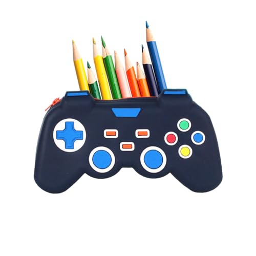 Game-Controller-Federmäppchen, Federmäppchen Game-Controller | Großes Federmäppchen | Federmäppchen-Organizer, Coole Gamer-Schreibwarentasche, Make-up-Tasche, Schulbedarf für und Mädchen von Generisch