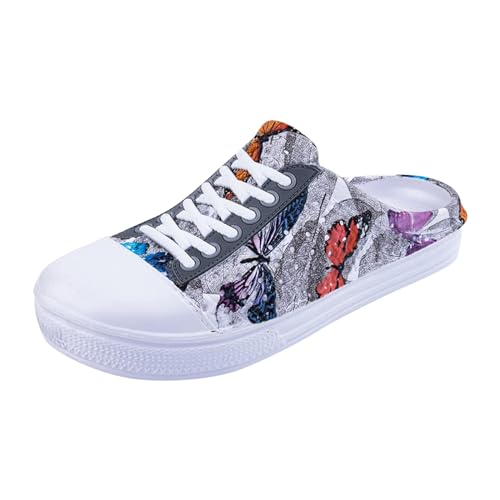 Garten Clogs Frauen Atmungsaktive Schuhe Badeschuhe Strandschuhe Wasserschuhe Schuhe Hausschuhe Wanderschuhe Gartenschuhe Geschlossen Latschen Gartenclogs von Generisch