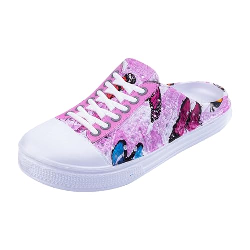 Garten Clogs Frauen Atmungsaktive Schuhe Badeschuhe Strandschuhe Wasserschuhe Schuhe Hausschuhe Wanderschuhe Gartenschuhe Geschlossen Latschen Gartenclogs von Generisch