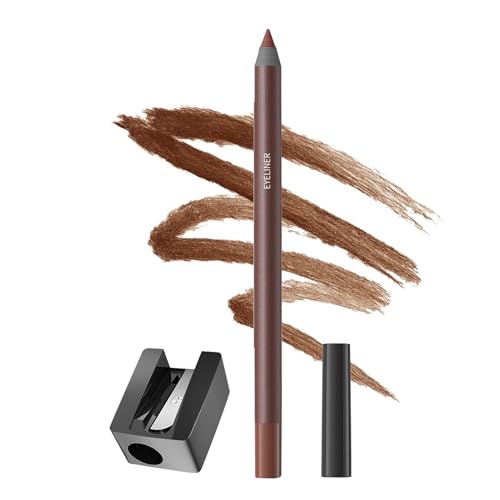 Gel Eyes Bleistift | Resistentes Make -up von wasserdichtem Wasser mit weichem und langes Outfit | Eyeliner Bleistift mit Schönheitsspitzer tägliches Make -up von Generisch