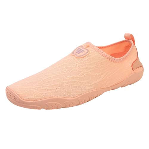 Gel Max Schuhe Herren Men's and Women's River Wading Sports Shoes Couples Spring Summer and Autumn Thin Quick Drying Outdoor Beach Wading Breathable Surfing River Wading Sports Camp Herren (Pink, 36) von Generisch